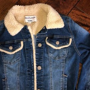 Sherpa Trucker Denim Jean Jacket
